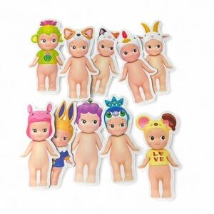 Colorful Animal-Themed Sonny angels stickers